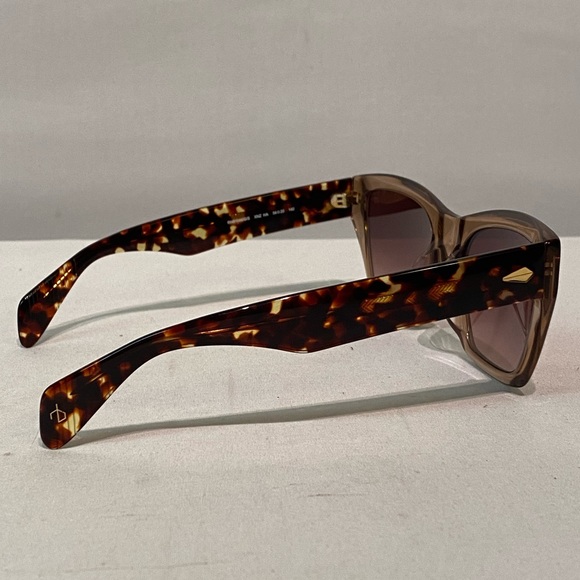 Womens Rag & Bone RNB1046/G/S Sunglasses Cat Eye Beige Havana 54mm Case & Pouch main image 7